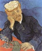 Vincent Van Gogh Portrait of Doctor Gacher (mk09) oil painting